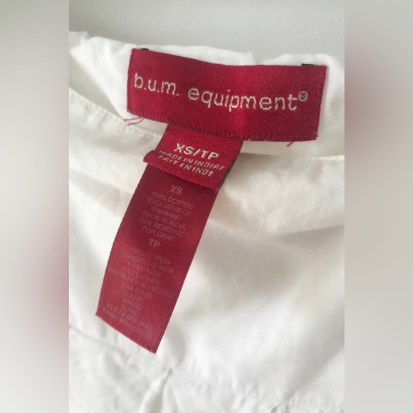 B.U.M. India 100%Cotton White Skirt - Picture 7 of 7